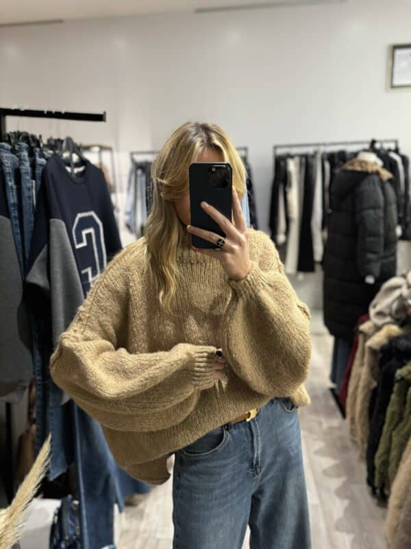 Pull « Max » camel - Jade & Lisa