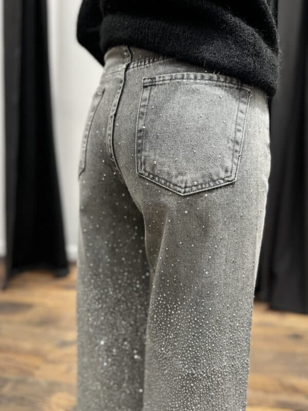 Jeans « universe » strass - Jade & Lisa