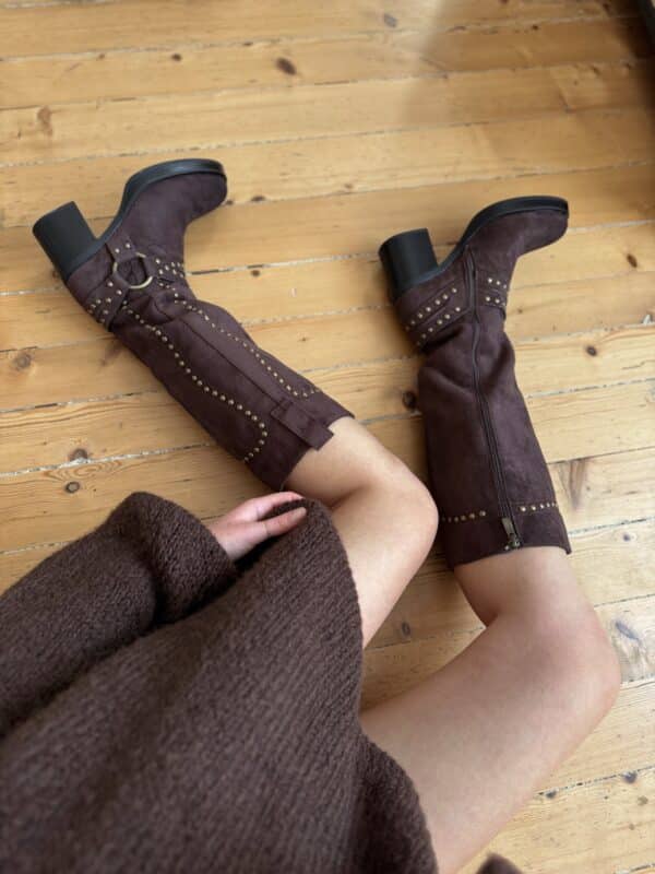 Bottes choco « clémence » - Jade & Lisa