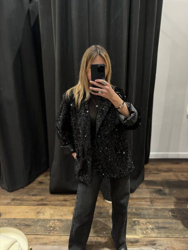 Veste « classy » sequin - Jade & Lisa