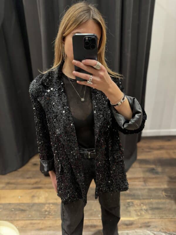 Veste « classy » sequin - Jade & Lisa