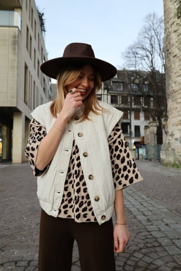 Veste sans manche grace - Jade & Lisa