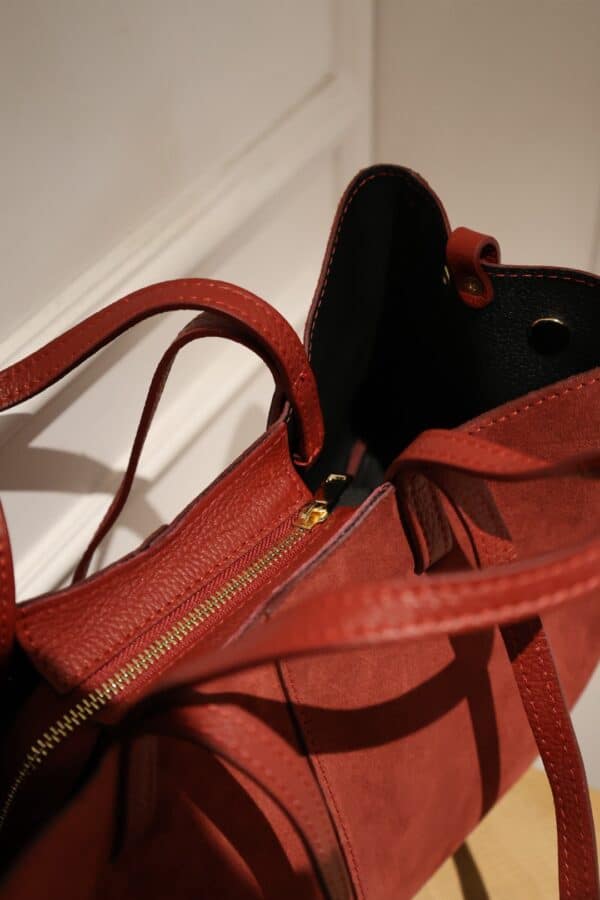 Sac bordeaux « joy » - Jade & Lisa