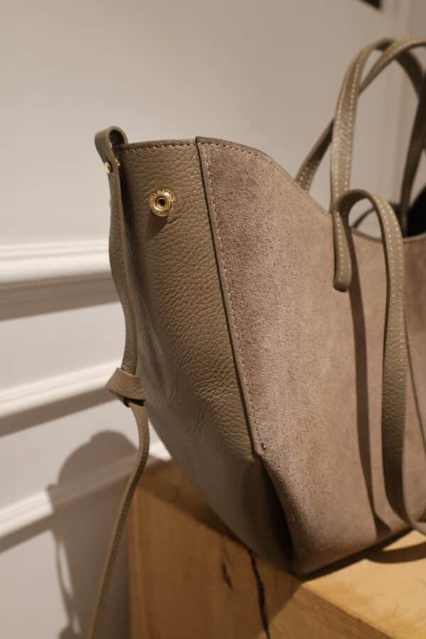 Sac taupe « joy » - Jade & Lisa