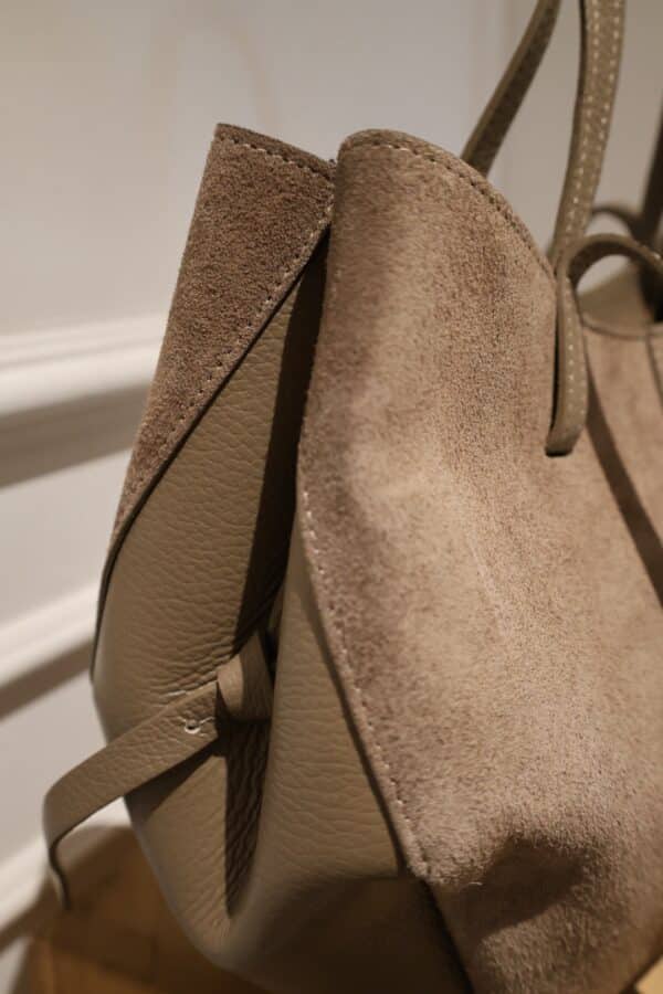 Sac taupe « joy » - Jade & Lisa